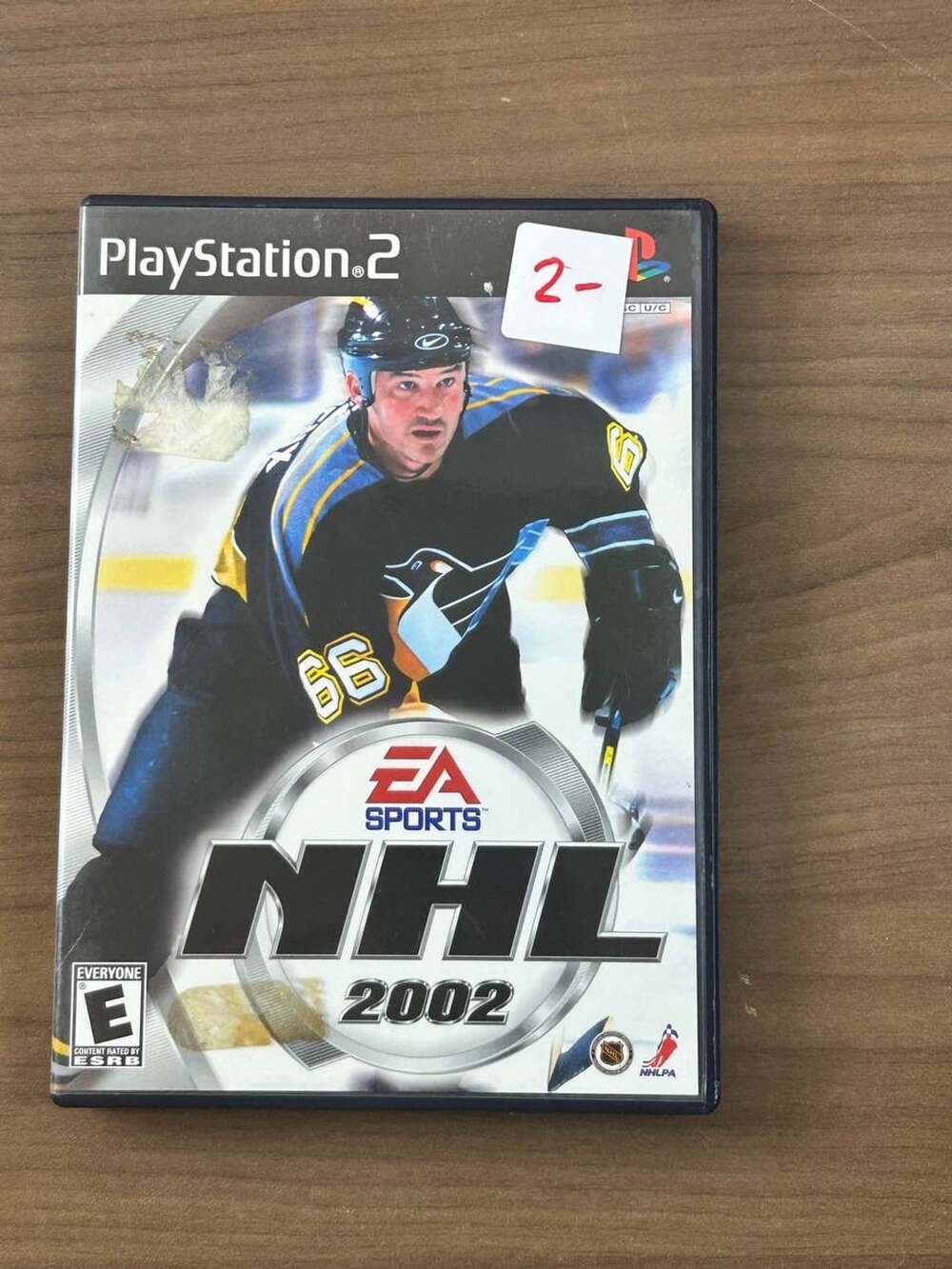 NHL 2002 Sony PlayStation 2 PS2 EA Sports Disc Case Manual CIB